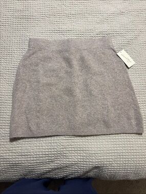 Soft Knit Mini Skirt